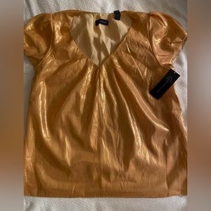 Gold women’s blouse